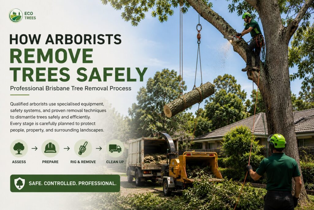 How Arborists Remove Trees Safely | Eco Tree Services